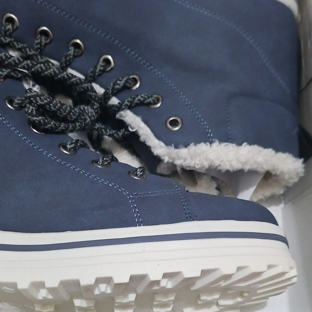 GC SHOES Justine Lace-up Navy Bootie - Blue - 9.5. Like New - Picture 8 of 8